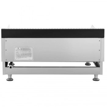 Grill podwójny gładki i ryflowany gazowy na gaz ziemny 2 x 3000 W 20 mbar