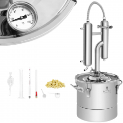 Destylator urządzenie do destylacji 20L + termometr analogowy