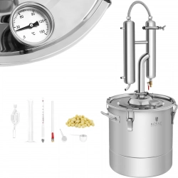 Destylator urządzenie do destylacji 30L + termometr analogowy