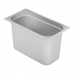 Naczynie gastronomiczne stalowe nierdzewne GN1/3 gł. 200 mm