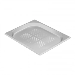 Naczynie gastronomiczne perforowane ze stali GN1/2 gł. 20 mm