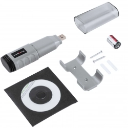 Termohigrometr rejestrator temperatury i wilgotności zakres 0 - 100% -35 - 80C USB