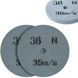 Kamień szlifierski ściernica tarcza do szlifowania ziarnistość 36 śr. 150 x 20mm 2 szt.