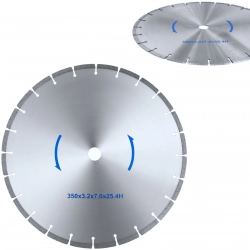 Tarcza do piły tarczowej do cięcia kamienia z diamentowym ostrzem śr. 350/25.4mm