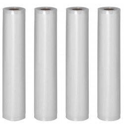 Folia próżniowa w rolce do pakowarki próżniowej 600 x 30 cm 4 rolki certyfikat LFGB oraz FDA
