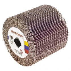Ściernica listkowa walcowa do satyniarki i szlifierki 120x100mm P80