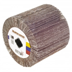 Ściernica listkowa walcowa do satyniarki i szlifierki 120x100mm P240