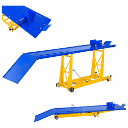 Platforma winda podnośnik stołowy motocyklowy do motocykli z podjazdem 450kg 206 x 55 cm MSW MHB-450-780.1