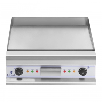 Gładka płyta grillowa grill elektryczny do smażenia 60cm 400V Royal Catering RCG 60S