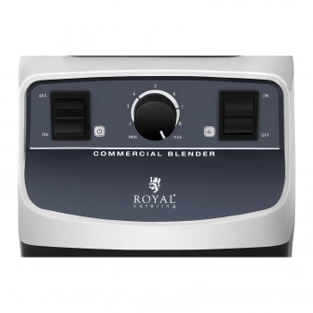 Blender mikser kielichowy z pokrywą 32000 obr./min 1500W Royal Catering RCMB-2LB