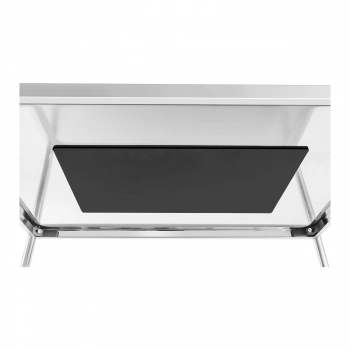 Wózek kelnerski 3-półkowy do 150 kg Stal nierdzewna RCSW-6.2