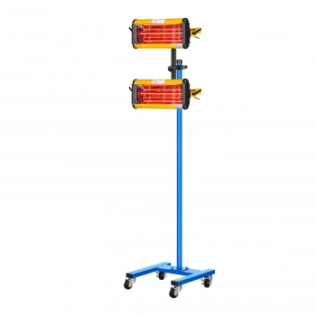 Promiennik ciepła podczerwieni lakierniczny do suszenia farb na statywie 2200W IR-DRYER2000.2