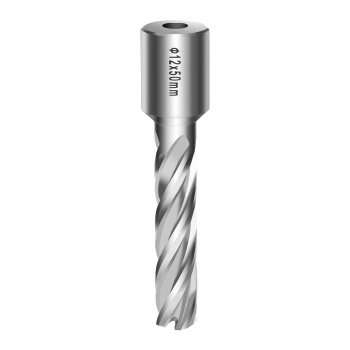 Frez trepanacyjny wiertło rdzeniowe ze stali M2 12 x 50 mm MSW-CDB-50/12