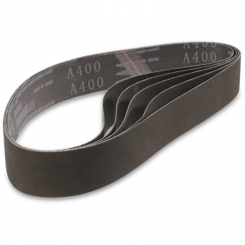 Taśmy pasy ścierne szlifierskie bezkońcowe 40 x 760 mm ziarnistość 400 MSW-AOBELT476-400 5 szt.