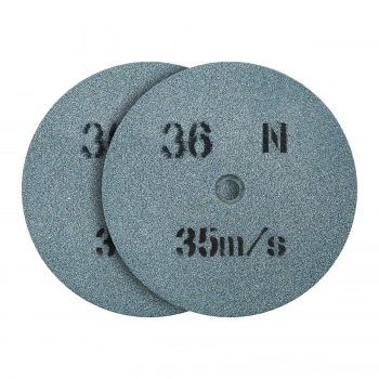 Kamień szlifierski ściernica tarcza do szlifowania ziarnistość 36 śr. 150 x 16mm 2 szt.