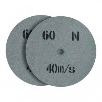 Kamień szlifierski ściernica tarcza do szlifowania ziarnistość 60 śr. 200 x 20mm 2 szt.