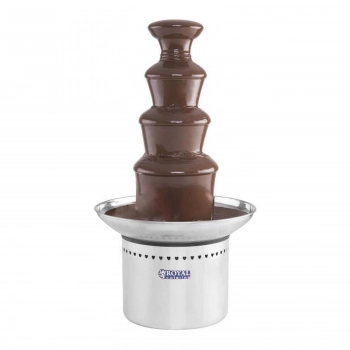 Fontanna do FONDUE z czekolady stalowa 4 piętra 230W