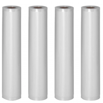 Folia próżniowa w rolce do pakowarki próżniowej 600 x 30 cm 4 rolki certyfikat LFGB oraz FDA