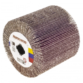 Ściernica listkowa walcowa do satyniarki i szlifierki 120x100mm P80