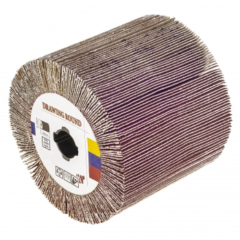 Ściernica listkowa walcowa do satyniarki i szlifierki 120x100mm P120