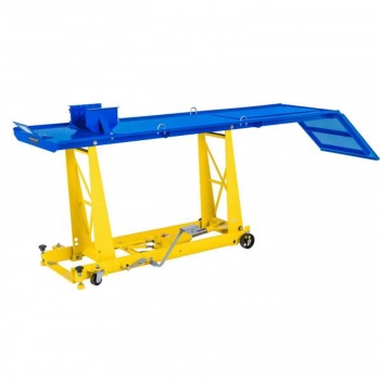 Platforma winda podnośnik stołowy motocyklowy do motocykli z podjazdem 450kg 206 x 55 cm MSW MHB-450-780.1