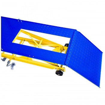 Platforma winda podnośnik stołowy motocyklowy do motocykli z podjazdem 450kg 220 x 68 cm MSW MHB-450-780.2