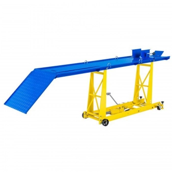 Platforma winda podnośnik stołowy motocyklowy do motocykli z podjazdem 450kg 220 x 68 cm MSW MHB-450-780.2