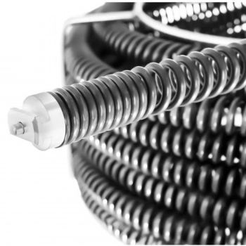 Spirala przepychacz sprężyna do rur hydrauliczna 4 x 4.65 m śr. 32 mm ZESTAW