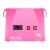 Maszyna do waty cukrowej LED różowa 52cm 1030W Royal Catering RCZK-1030-W-R