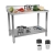 Stół blat roboczy stalowy nierdzewny gastronomiczny przyścienny 150x60cm