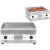 Grill płyta grillowa elektryczna gładka 300C 60 cm 2 x 3200W