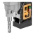 Frez trepanacyjny wiertło rdzeniowe ze stali M2 16 x 50 mm MSW-CDB-50/16