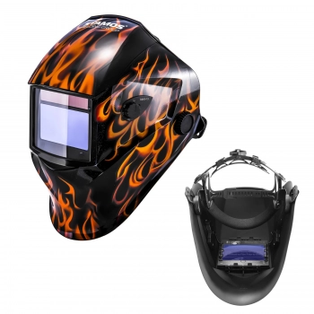 Maska przyłbica spawalnicza automatyczna samościemniająca z funkcją grind FIRESTARTER 500