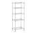 Regał magazynowy druciany ażurowy kolor szary 150x55x35cm do 150kg