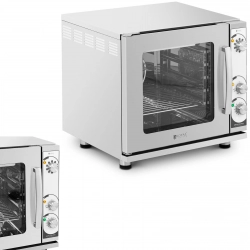 Piec konwekcyjny z funkcja grilla 4 poziomy stal 3000 W ITALY