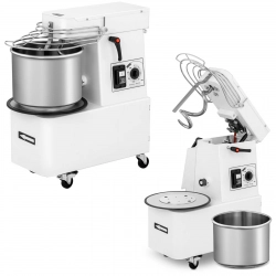 Miesiarka spiralna mikser spiralny do ciasta z wyjmowaną dzieżą 10 l 35 kg/h 370 W ITALY