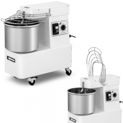 Miesiarka planetarna mikser spiralny do ciasta ze stałą dzieżą 10 l 35 kg/h 370 W ITALY