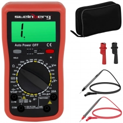 Multimetr miernik cyfrowy prądu AC/DC 1000V test hFE LCD