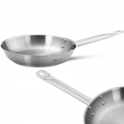 Patelnia ze stali nierdzewnej indukcja gaz śr. 26 cm