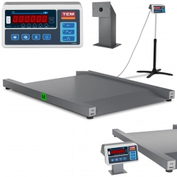 Waga najazdowa interfejs RS232  600 kg / 100g LED M LEGALIZACJA