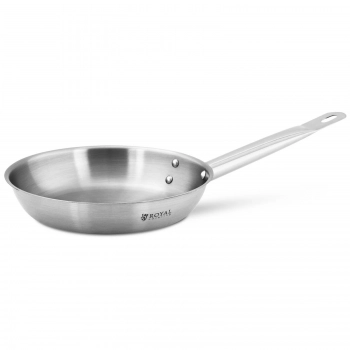 Patelnia ze stali nierdzewnej indukcja gaz śr. 20 cm