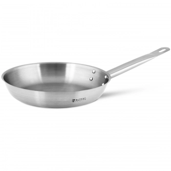 Patelnia ze stali nierdzewnej indukcja gaz śr. 24 cm