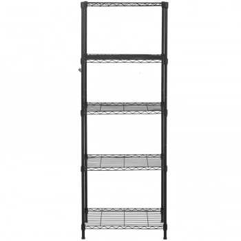 Regał magazynowy druciany ażurowy 5 półek 55 x 44.5 x 150 cm do 150 kg