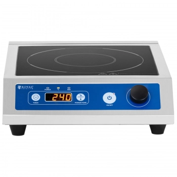 Kuchenka płyta indukcyjna przenośna 1 pole grzewcze śr. 26 cm LED 3500 W