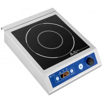 Kuchenka płyta indukcyjna przenośna 1 pole grzewcze śr. 26 cm LED 3500 W