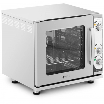 Piec konwekcyjny z funkcja grilla 4 poziomy stal 3000 W ITALY