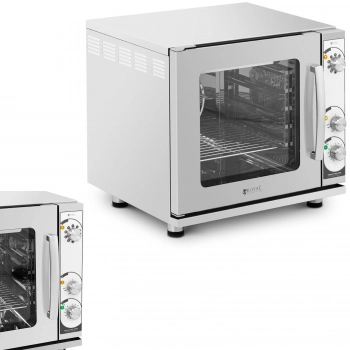 Piec konwekcyjny z funkcja grilla 4 poziomy stal 3000 W ITALY