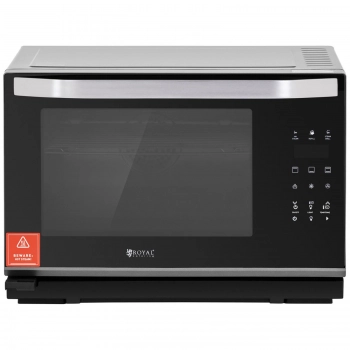 Piekarnik piec konwekcyjny z funkcją pary 3 poziomy stal 2100 W