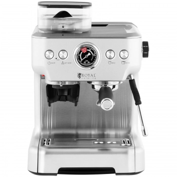 Ekspres do kawy ciśnieniowy stalowy Royal Catering 20 bar 2.5 l 1450 W
