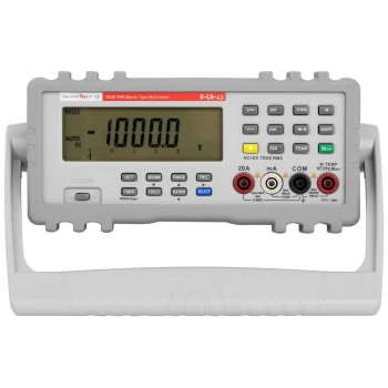 Multimetr miernik cyfrowy prądu laboratoryjny stacjonarny 50 funkcji True RMS LCD